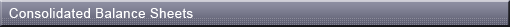 Consolidated Balance Sheets